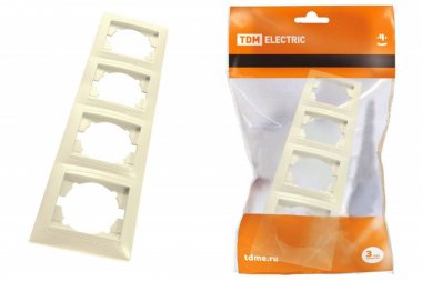 Фотография товара 'Tdm Рамка 4-х постовая вертикальная'