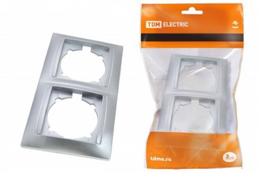 Фотография товара 'Tdm Рамка 2-х постовая вертикальная'