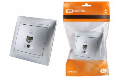 Фотография товара 'Tdm Розетка компьютерная RJ45'