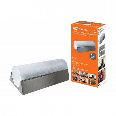 Фотография товара 'Tdm SQ0328-0003 Светильник НПО 101 "Пирамида" серый 1х25 Вт Е27'