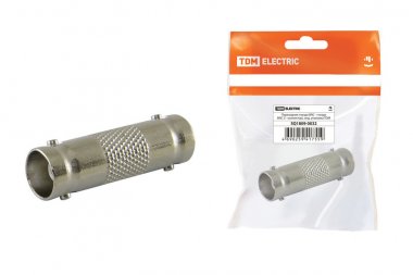 Фотография товара 'Tdm Переходник гнездо BNC - гнездо BNC (I - коннектор), SQ1809-0032'