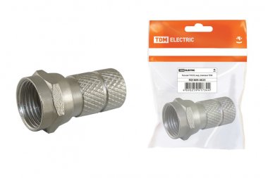 Фотография товара 'Tdm Разъём F RG59, SQ1809-0025'