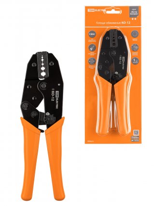 Фотография товара 'Tdm Клещи обжимные КО-12, обжим F и BNC разъемов (RG-58, RG-59, RG-62, RG-174, FO), SQ1001-0009'