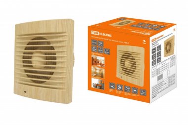 Фотография товара 'Tdm Вентилятор бытовой настенный, 100 С "ЭКО" SQ1807-0101'