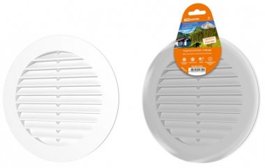 Фотография товара 'Tdm Решетка круглая с москитной сеткой, с фланцем SQ1807-0094'