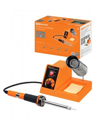 Фотография товара 'Tdm Паяльная станция ПС-48, 2-48Вт, 230В, 160-500С, керамический ТЭН, SQ1025-0704'