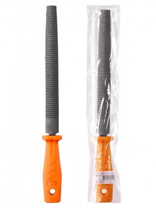 Фотография товара 'Tdm Рашпиль полукруглый длина 200 мм, пластиковая рукоятка "Рубин", SQ1026-0233'