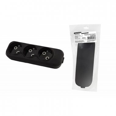 Фотография товара 'Tdm SQ1806-0425 Колодка розеточная 3 гнезда 2П б/з 10А 250В'