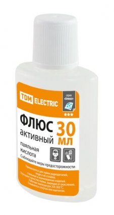 Фотография товара 'Tdm Флюс активный ПК, паяльная кислота, серия "Алмаз" SQ1025-0371'