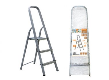 Фотография товара 'Tdm Стремянка стальная ССт-3, 3 ступени с цинковым покрытием, стальной профиль, SQ1028-0110'