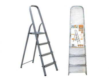 Фотография товара 'Tdm Стремянка стальная ССт-4, 4 ступени с цинковым покрытием, стальной профиль, SQ1028-0111'