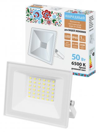 Фотография товара 'Tdm SQ0336-0311 Прожектор СДО-05-050 50 Вт, 4000 лм, 6500 К, 220-240 В, IP65'