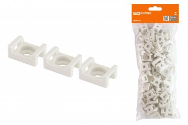 Фотография товара 'Tdm Площадка монтажная с отверстием 23х16 под хомуты SQ0516-0203'