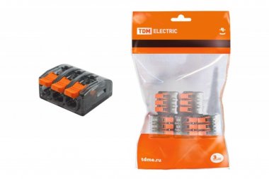 Фотография товара 'Tdm Соединительная клемма СК-613 (2,5мм2) SQ0527-0032'