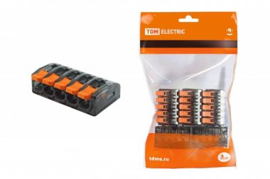 Фотография товара 'Tdm Соединительная клемма СК-615 (2,5мм2) SQ0527-0033'