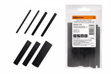 Фотография товара 'Tdm Набор трубок термоусаживаемых не поддерживающих горение с клеевым слоем, ТТкНГ(4:1) "Электрик №4" SQ0548-1704'