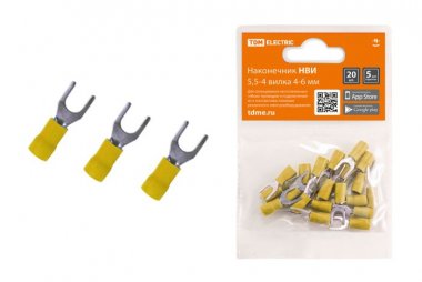 Фотография товара 'Tdm Наконечник НВИ 5,5-4 вилка 4-6мм SQ0568-0018'