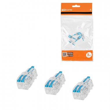 Фотография товара 'Tdm SQ0527-0411 Клемма разветвительная СКР-612 в прозрачном корпусе (4 мм2)'