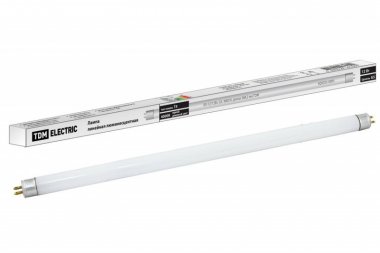 Фотография товара 'Tdm Лампа люминесцентная линейная двухцокольная ЛЛ-12/12Вт, T4/G5, 4000 К SQ0355-0005'