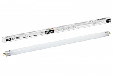 Фотография товара 'Tdm Лампа люминесцентная линейная двухцокольная ЛЛ-12/12Вт, T4/G5, 6500 К SQ0355-0006'