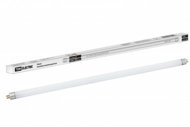 Фотография товара 'Tdm Лампа люминесцентная линейная двухцокольная ЛЛ-12/16Вт, T4/G5, 4000 К SQ0355-0007'