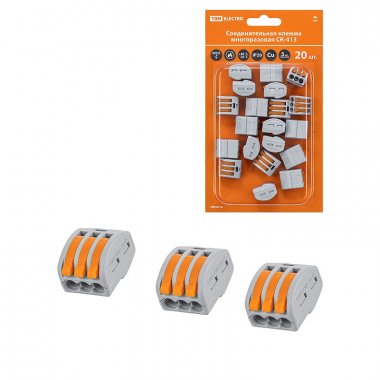 Фотография товара 'Tdm SQ0527-0008 Соединительная клемма СК-413 (2,5мм?)'