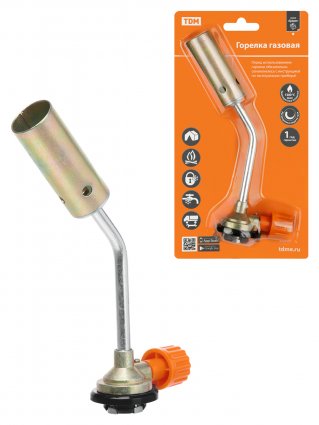 Фотография товара 'Tdm Горелка газовая, регулятор подачи, бутан, блистер, SQ1041-0101'