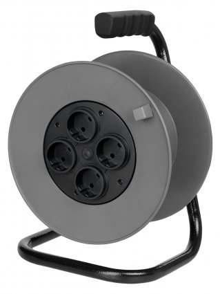 Фотография товара 'Tdm SQ1306-0014 Катушка пластиковая для подключения провода 4 розетки'