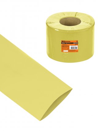 Фотография товара 'Tdm SQ0518-0135 Термоусаживаемая трубка ТУТнг 80/40 желтая (25 м/ролл)'