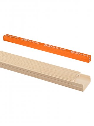 Фотография товара 'Tdm SQ0402-4304 Кабель-канал 20х10 (9 шт по 1 м) "ЭКО" 3D'