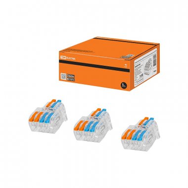 Фотография товара 'Tdm SQ0527-0403 Клемма разветвительная СКР-624 в прозрачном корпусе (4 мм2)'