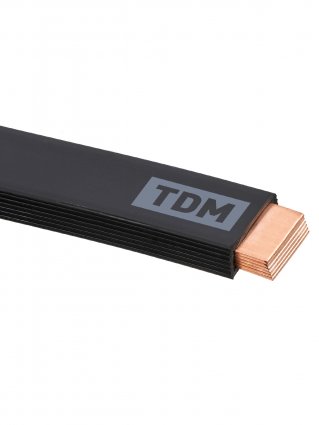 Фотография товара 'Tdm Шина медная гибкая изолированная ШМГ 6х(32х1), 2м, SQ0841-0006'