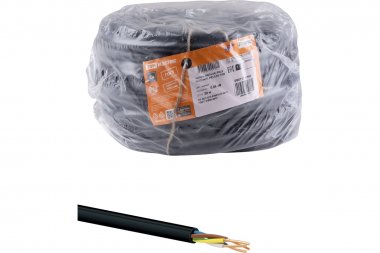 Фотография товара 'Tdm SQ0117-0162 Кабель ВВГнг(А)-FRLS 3х2,5 ок(N, PE)-0,66 ГОСТ'