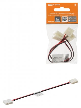 Фотография товара 'Tdm Коннектор для гибкого соединения двух светодиодных лент шириной 10 мм, SQ0331-0403'