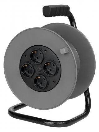 Фотография товара 'Tdm SQ1306-0015 Катушка пластиковая для подключения провода 4 розетки'