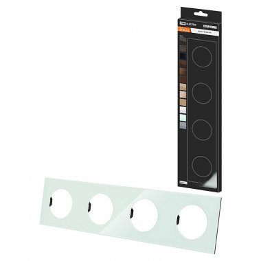 Фотография товара 'Tdm SQ1819-0105 Рамка четверная фисташковая, стекло, "Байкал"'