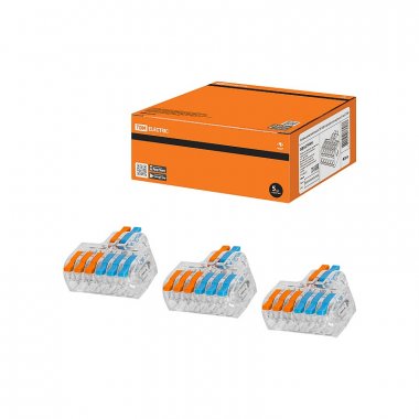 Фотография товара 'Tdm SQ0527-0404 Клемма разветвительная СКР-626 в прозрачном корпусе (4 мм2)'