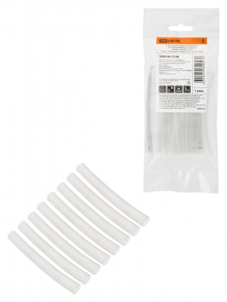 Фотография товара 'Tdm SQ0548-3106 Набор трубок термоусаживаемых, клеевых ТТк(3:1)'