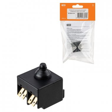 Фотография товара 'Tdm SQ1080-0124 Кнопка S125, выключатель для угловой шлифмашины УШМ 710/125'