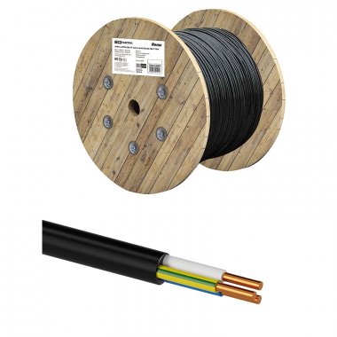 Фотография товара 'Tdm SQ0128-0063 Кабель ППГнг(А)-HF 3х2,5 ок(N,PE)-0,66 ГОСТ (разномер)'