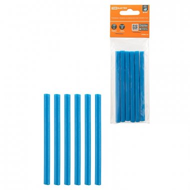 Фотография товара 'Tdm SQ1024-0503 Клеевые стержни универсальные синие, 7 мм x 100 мм'