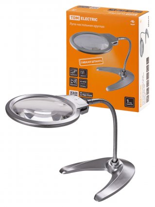 Фотография товара 'Tdm Лупа настольная круглая, d 125 мм, SQ1025-0902'