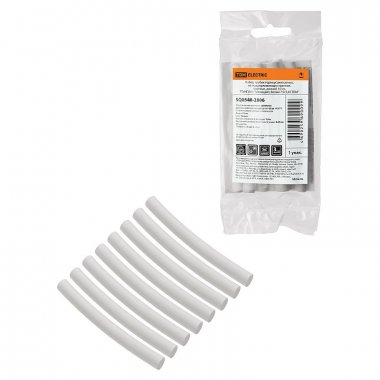 Фотография товара 'Tdm SQ0548-2806 Набор трубок термоусаживаемых, клеевых "Моноцвет, белый 7,9/2,65'