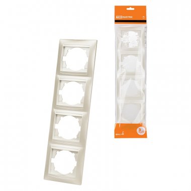 Фотография товара 'Tdm SQ1815-0835 Рамка 4-х постовая вертикальная'