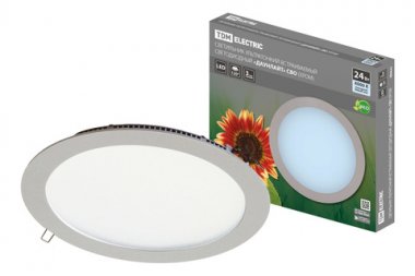 Фотография товара 'Tdm Светильник ультратонкий встраиваемый светодиодный "Даунлайт" 24 Вт 4000К SQ0329-0104'