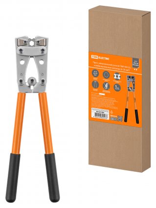 Фотография товара 'Tdm SQ1027-0801 Пресс механический ручной ПМР-КМ-50, комбинир. матрицы (6-50 мм²)'