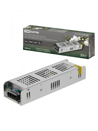 Фотография товара 'Tdm SQ0331-0560 Блок питания 200Вт-24В-IP20 для светодиодных лент и модулей'