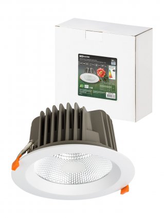 Фотография товара 'Tdm Светильник встраиваемый "Даунлайт" LED DCL-01-040 40 Вт, 4000 К, 80 Ra, IP20, SQ0369-0407'