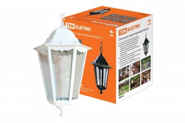 Фотография товара 'Tdm Светильник 6060-25 садово-парковый шестигранник, 60Вт SQ0330-0065'