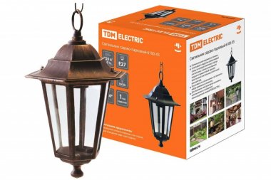 Фотография товара 'Tdm Светильник 6100-15 садово-парковый шестигранник, 100Вт, SQ0330-0020'